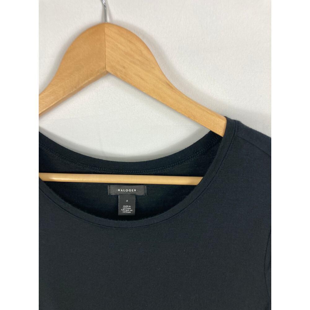 Halogen Black Tshirt Size Small - Picture 3 of 4